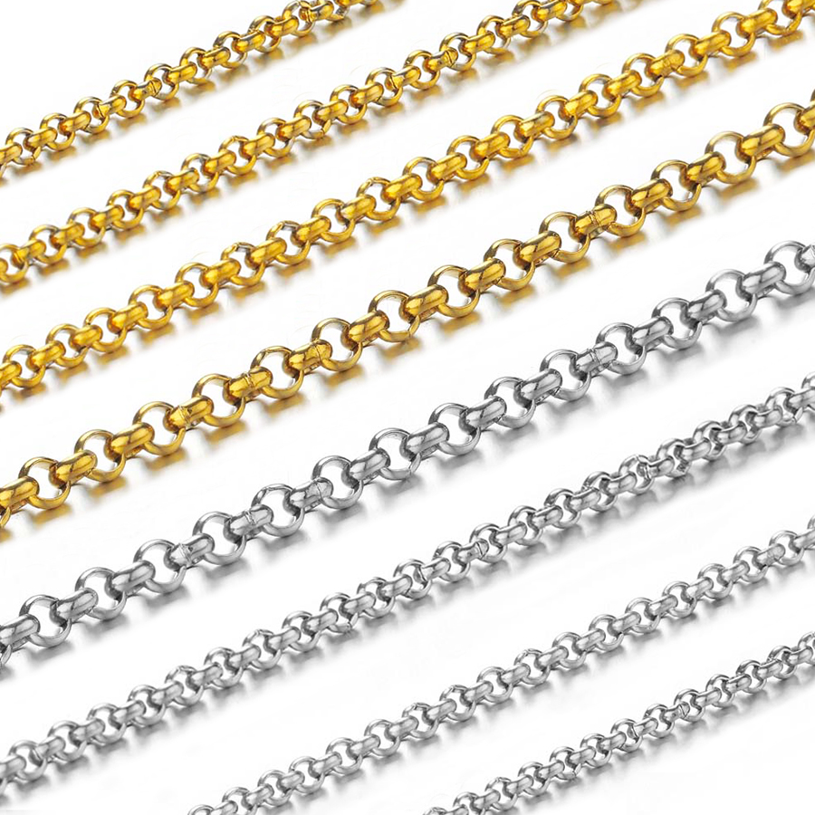 Body Jewelry For You - 1 Metr Łańcuszka ze Stali Nierdzewnej