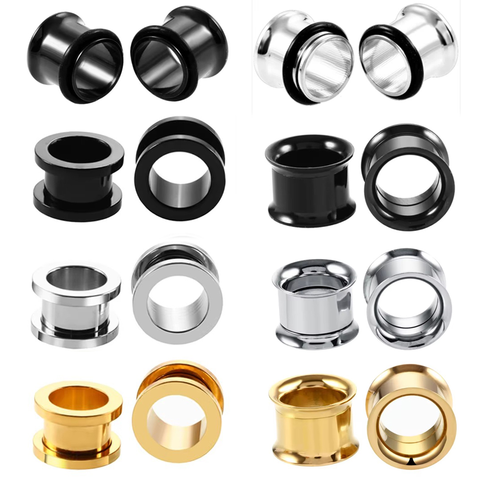 Body Jewelry Tunnels - 1 para zatyczki do uszu ze