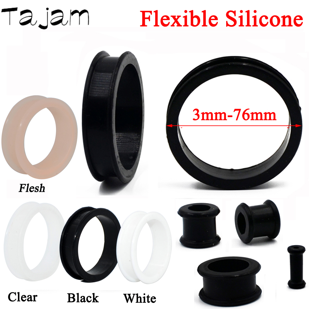 Body Jewelry Tunnels - 1 para 3mm-76mm duży rozmiar pusty
