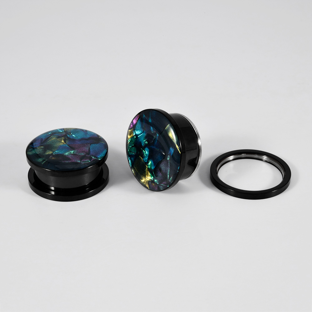 1PC stal nierdzewna Mix koloró – Body Jewelry Tunnels recenzja i cena