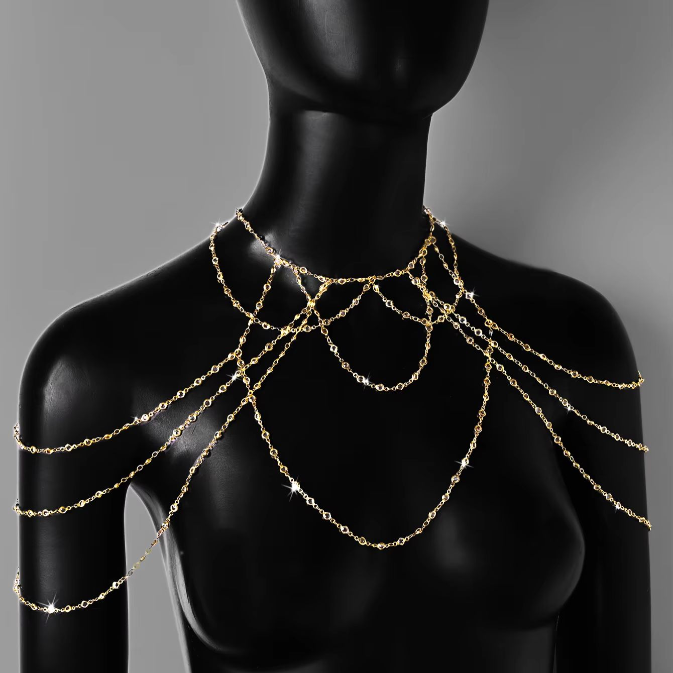 Złoty, posrebrzany, wielowarst – Body Jewelry Tunnels recenzja i cena