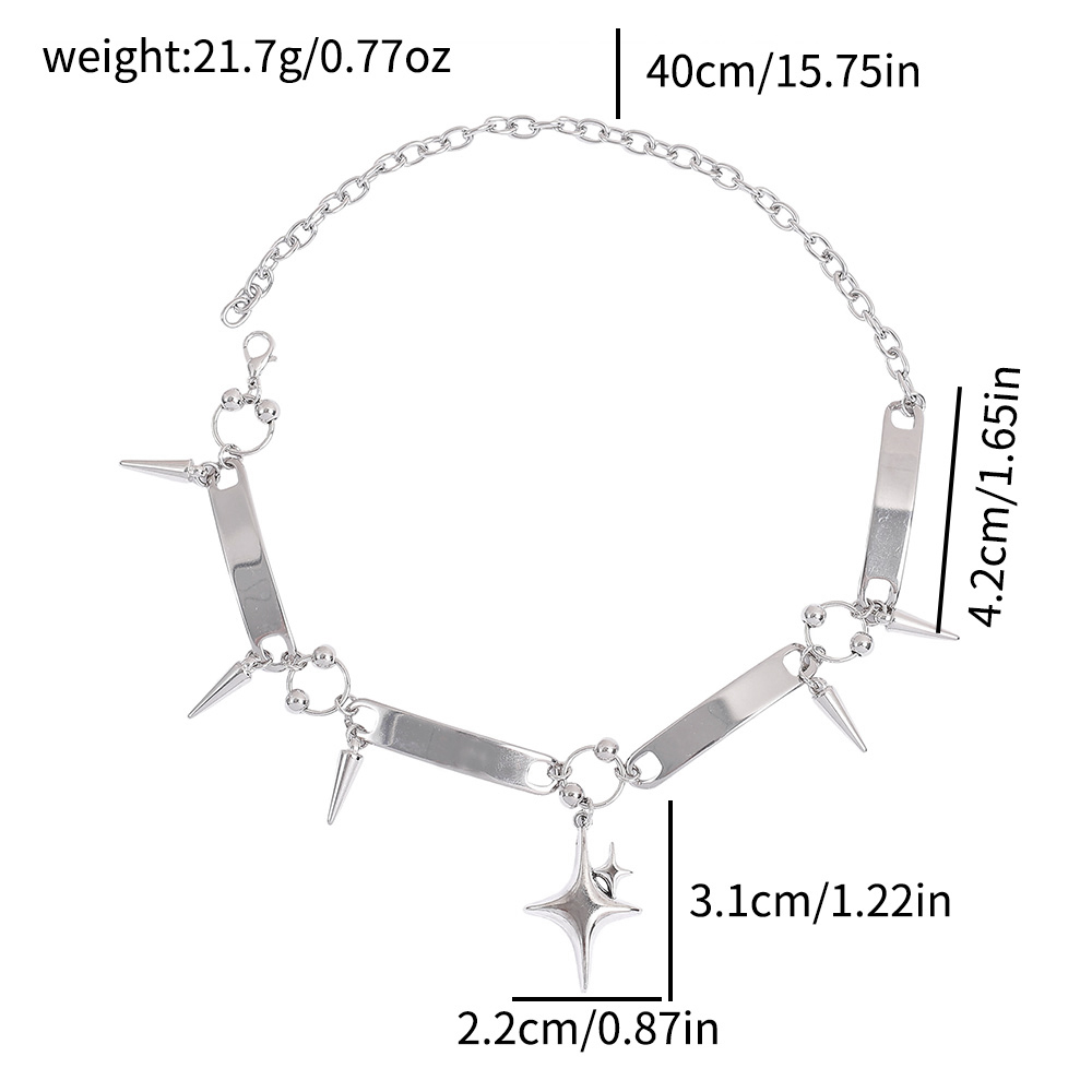 Punkowy choker z nitami, biżut – Daith Heart Ring recenzja i cena