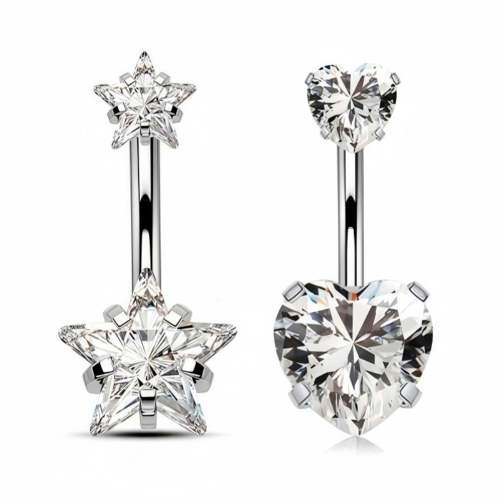 Kolczyki do pępka ze stali nie – Body Jewelry Charms recenzja i cena