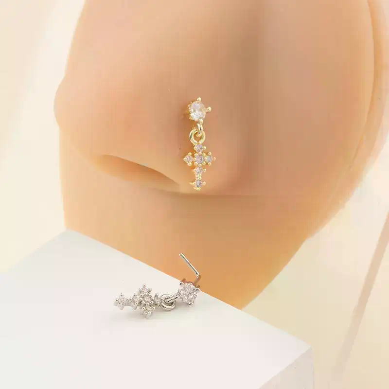 Kolczyki do nosa dla kobiet, k – Body Jewelry Tunnels recenzja i cena