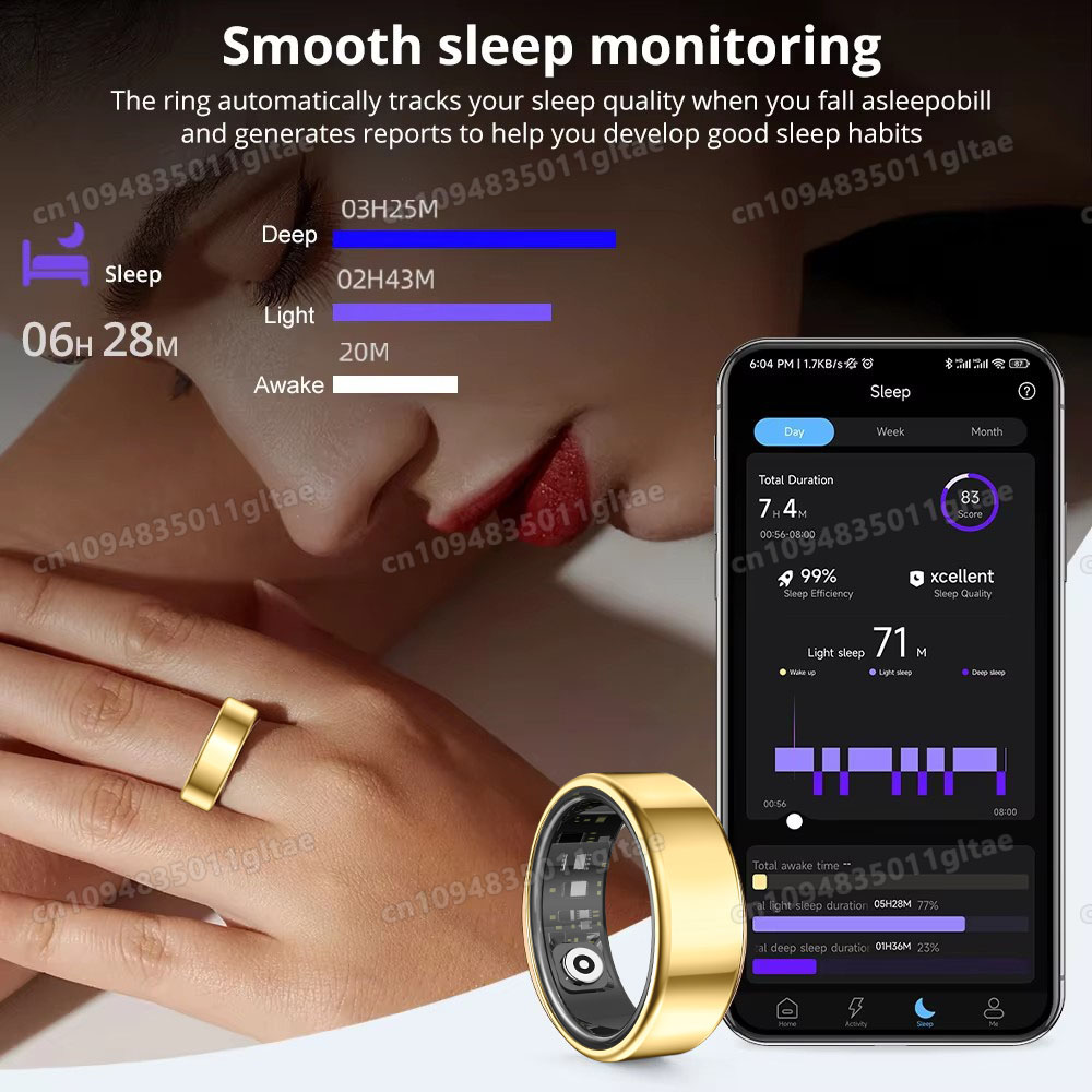 Inteligentny pierścień R10 z e – Daith Heart Ring recenzja i cena