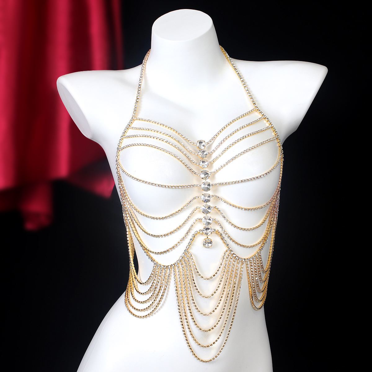 Luksusowe frędzle w paski w st – Body Jewelry Art recenzja i cena