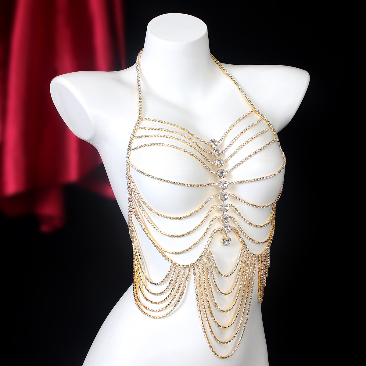 Luksusowe frędzle w paski w st – Body Jewelry Art recenzja i cena