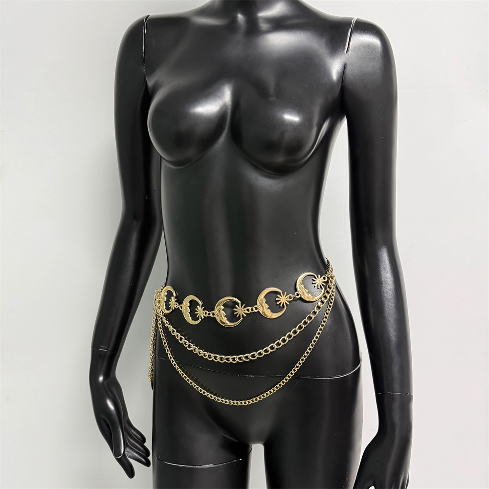 Seksowny złoto-srebrny łańcusz – Body Jewelry Hot recenzja i cena