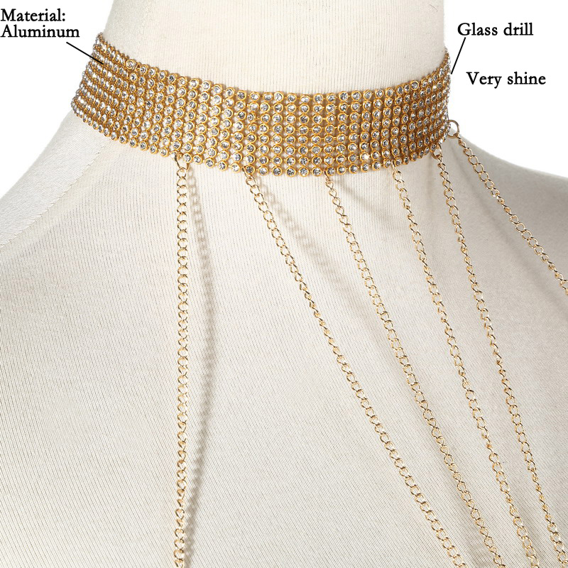 Łańcuszek do ciała w kolorze z – Body Jewelry For Women recenzja i cena