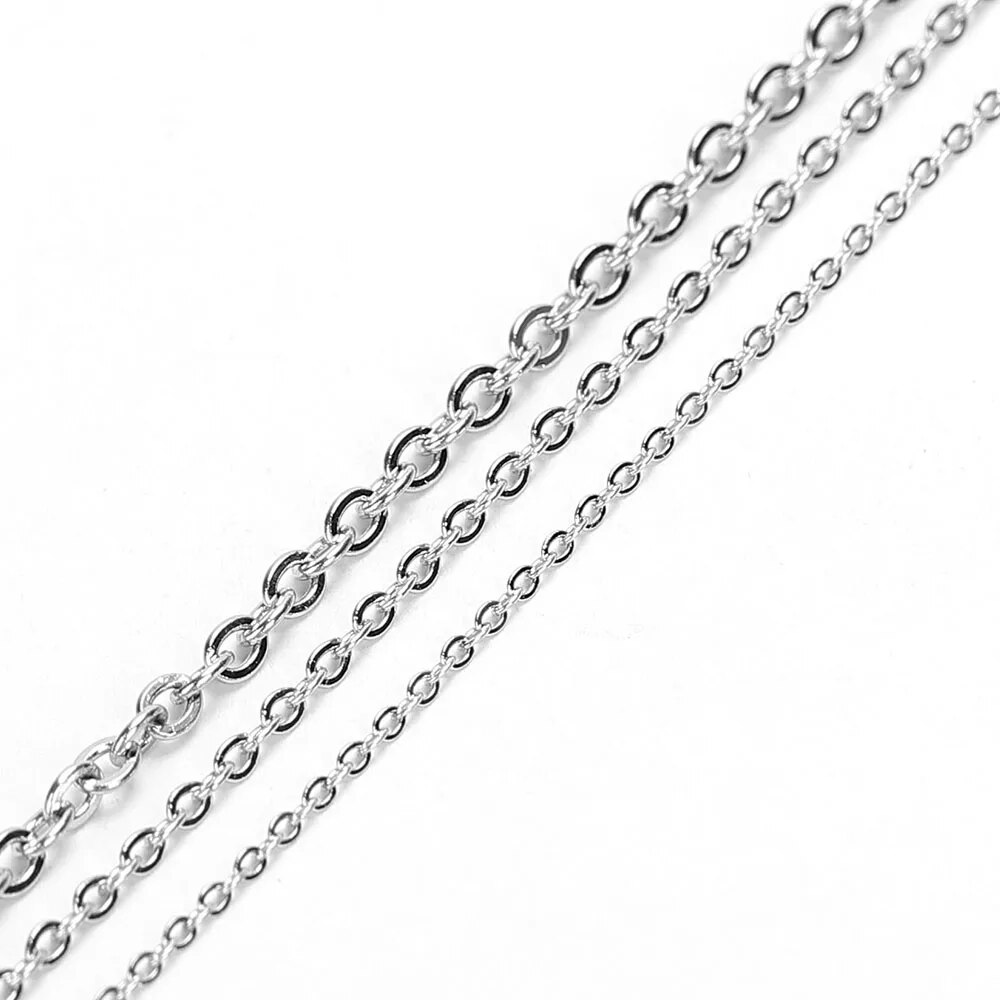 10 metrów cienkich łańcuszków  – Body Jewelry For You recenzja i cena