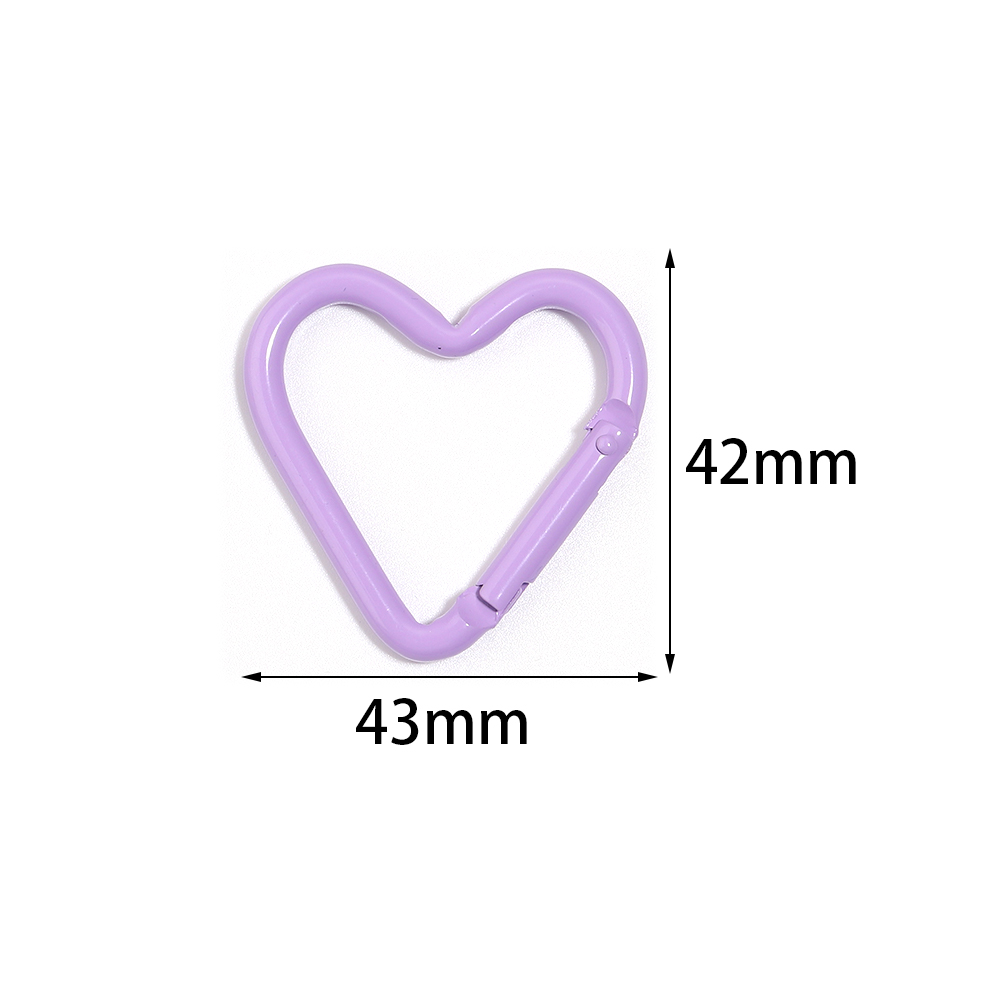 5 szt. Kolorowe karabińczyki w – Daith Heart Ring recenzja i cena