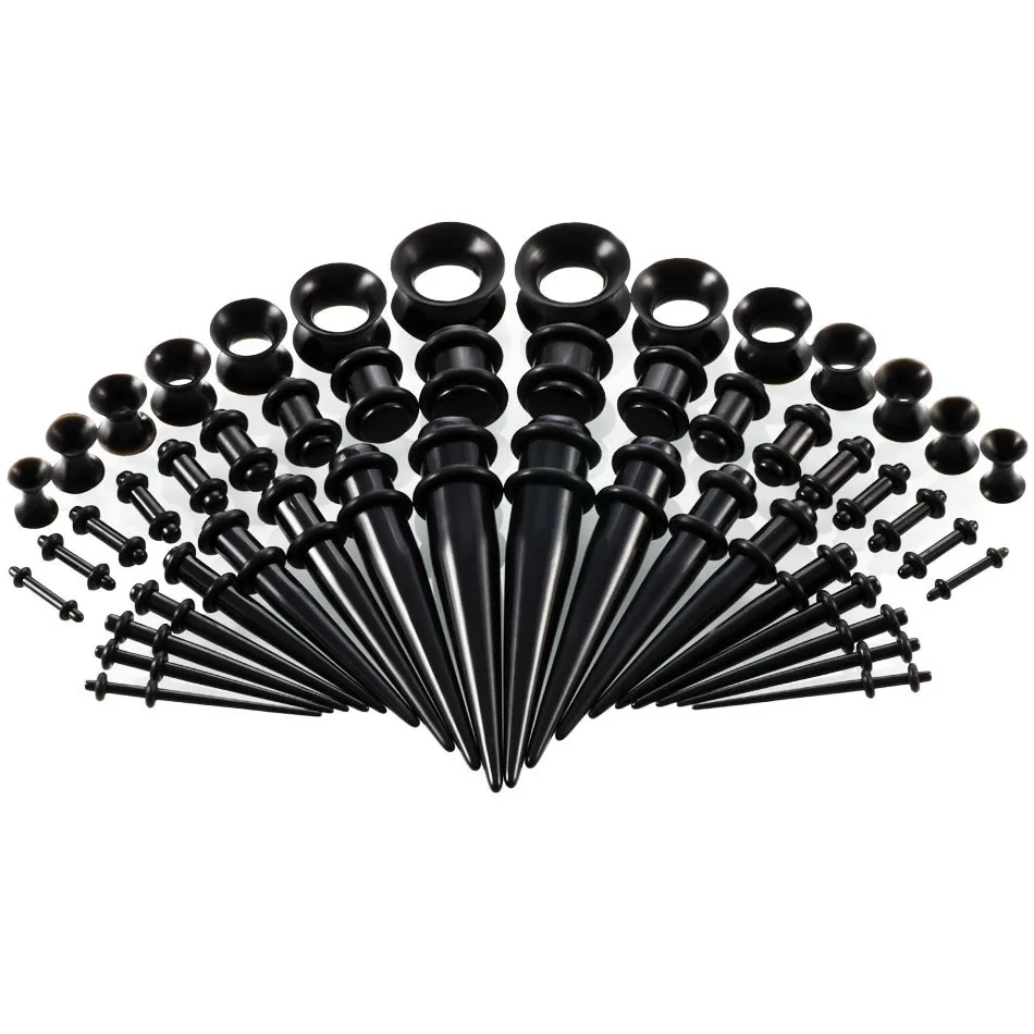 36/50 sztuk/zestaw akrylowe pr – Body Jewelry Tunnels recenzja i cena
