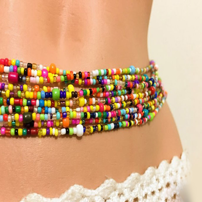 Kobiety z warstwowymi koralika – Body Jewelry For Women recenzja i cena